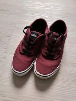 Vans Sneaker Kinderschuhe Gr. 34 Dunkelrot neuwertig Hessen - Zierenberg Vorschau