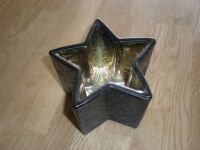 Kerzenglas Stern schwarz Durchmesser ca. 12,5 cm, neuwertig Rheinland-Pfalz - Bad Sobernheim Vorschau
