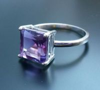 925 Sterling Silber Ring Rose de France Amethyst Gr.17,18,19 Niedersachsen - Hessisch Oldendorf Vorschau