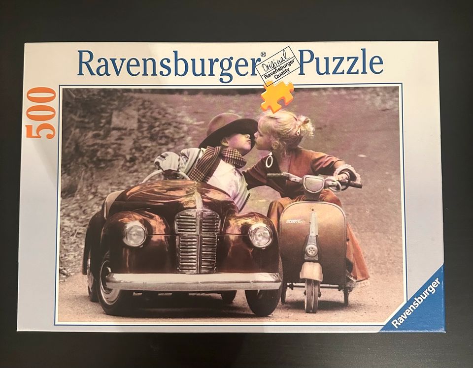 Ravensburger Puzzle 500 Teile - Erster Kuss in Langenzenn