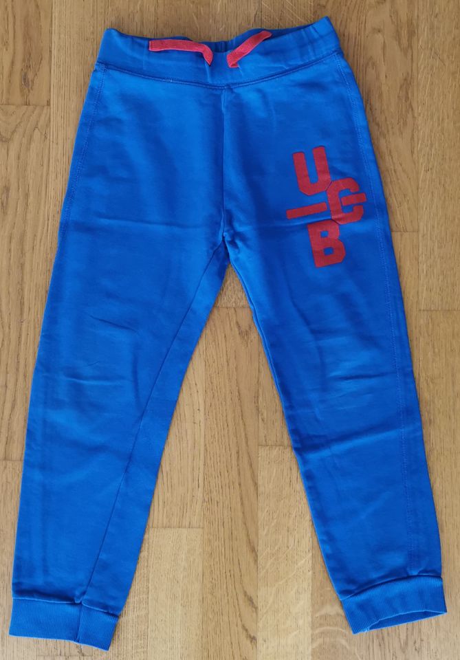 blaue Sporthose mit Aufdruck von Benetton in 146 in Frankfurt am Main