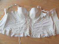 Korsage mit Spitzenbesatz, Gr. 80 B, creme Hessen - Usingen Vorschau