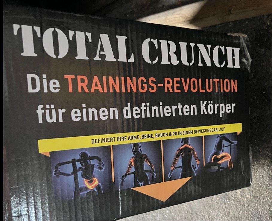 Neu! Mediashop Crunch Sportgerät Fitnessgerät total crunch in Erkner