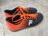 FILA Fußballschuhe Größe 39 schwarz-orange Hallenschuhe Sachsen - Lichtenstein Vorschau