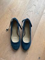 Damen Pumps blau Stuttgart - Obertürkheim Vorschau