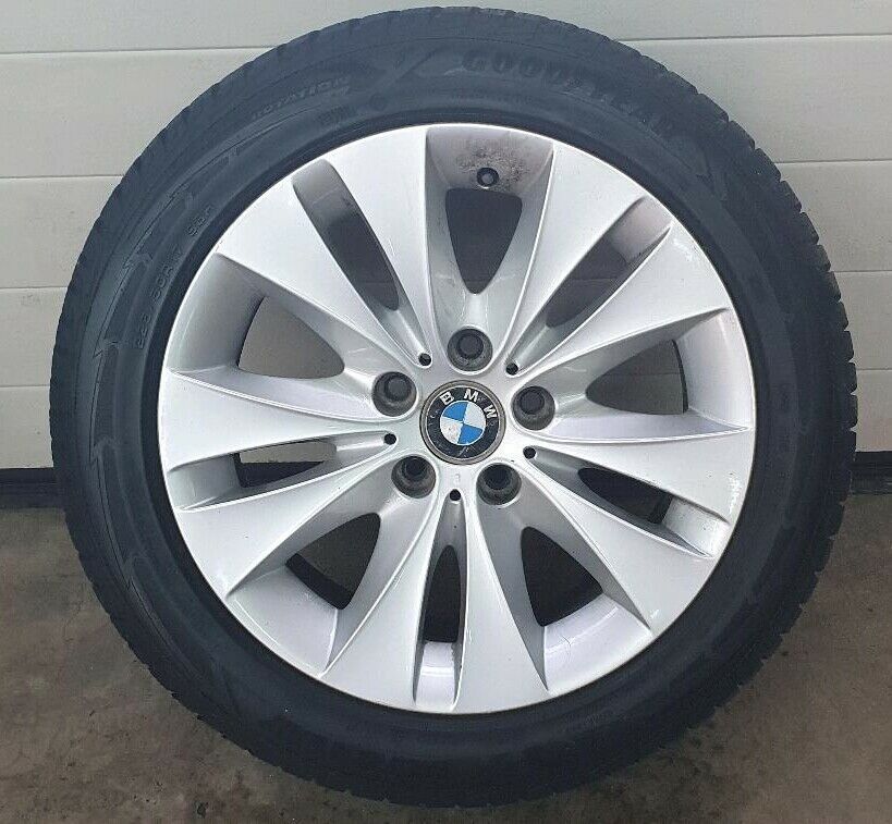 1x BMW 5er E60 E61 Alufelge 6758775 Winterreifen 225/50R17 98H in Nübbel