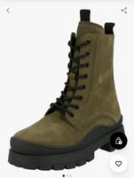 Gabor Schnürstiefel Boots oliv Gr.39 neu Nordrhein-Westfalen - Hiddenhausen Vorschau