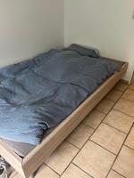 120x200 cm Bett mit Matratze & Lattenrost – komplett & gepflegt München - Maxvorstadt Vorschau