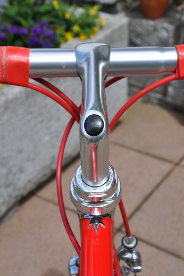 Colnago Master Piu, RH 61, Ferrarirot und Chrom in Heilbronn