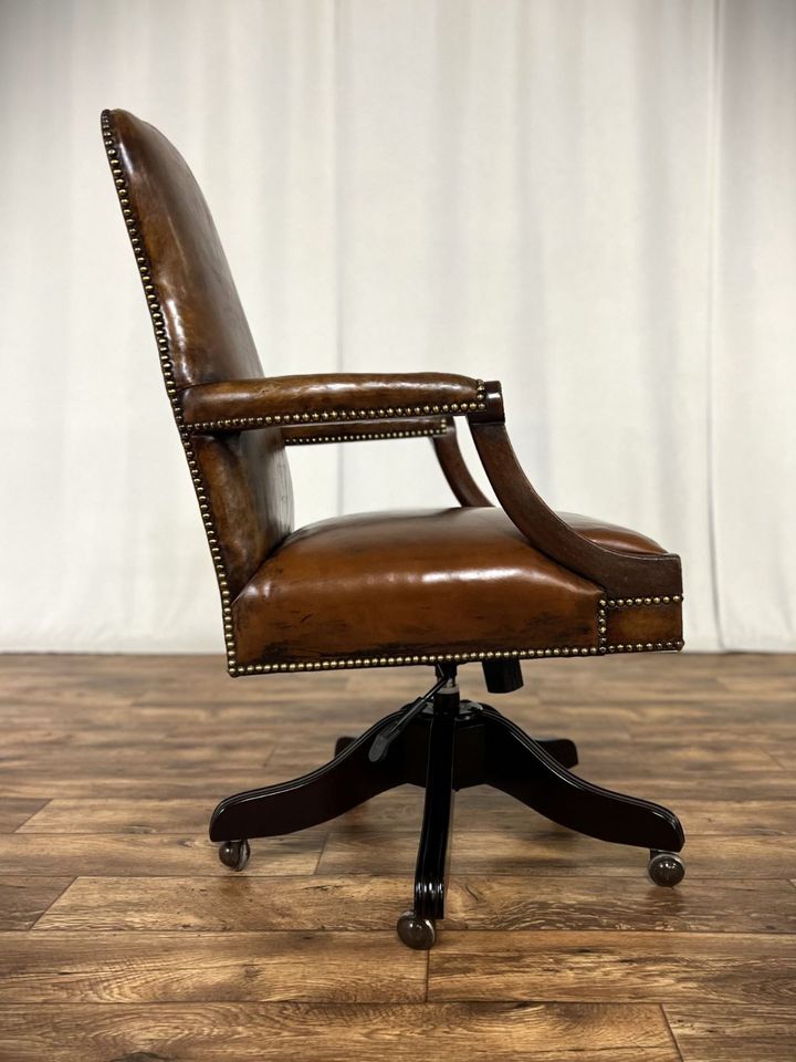 Chesterfield Ledersessel Vintage Bürosessel Brighton Chair Sessel in Hüllhorst