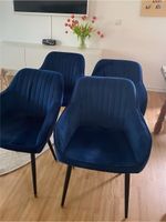 Stühle in Samtoptik Blau Nürnberg (Mittelfr) - Oststadt Vorschau