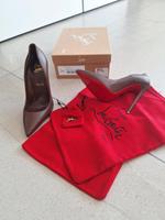 So kate 120 Christian Louboutin pumps neu Gr 39 Braun Nappaleder Bayern - Großaitingen Vorschau