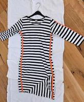 Damenkleid Gr. 36 gestreift schwarz weiss orange Nordrhein-Westfalen - Schleiden Vorschau