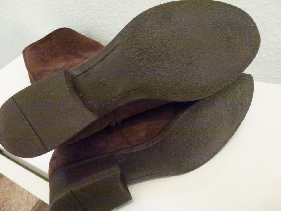 Stiefel, Damen, Strenesse, braun, Veloursleder, Gr. 37 in Lingenfeld