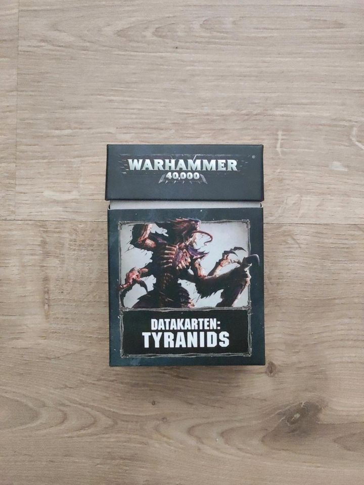 Datakarten Tyraniden Warhammer 40k 8. Edition in Limbach-Oberfrohna