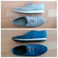 Damen Schnürschuh Halbschuh Blau und Grau Gr. 42 Bayern - Augsburg Vorschau