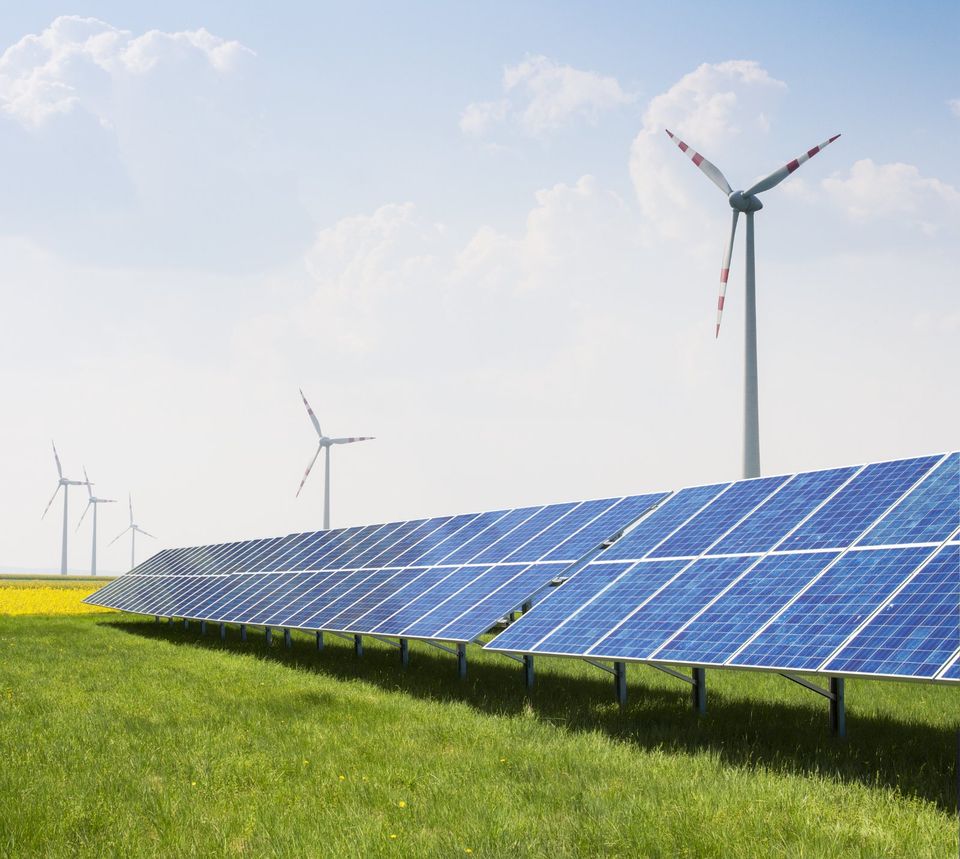 #35: Doppelstabmatte Einzäunung PV Module Freiflächenmontage in Neuwied