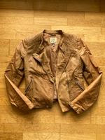 Lederjacke • Kunstleder • Damen • C&A • Braun/beige • Gr. S Baden-Württemberg - Keltern Vorschau