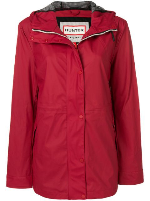 HUNTER Regenjacke Regenmantel Festival Damen M rot NEU EU 40 42 in Schneverdingen