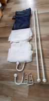 Ikea Gardinen Set 2xblau +2xweiß+2xStange+2xHalter doppelt Dithmarschen - Burg (Dithmarschen) Vorschau