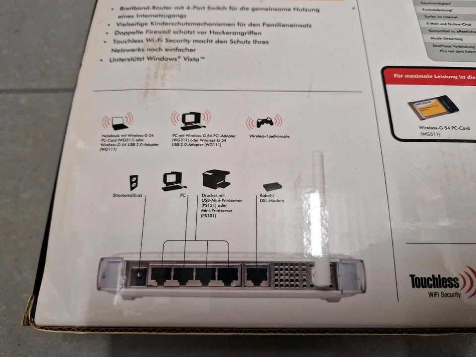 NETGEAR Wireless-G 54 Router WGR 614 in Mettmann