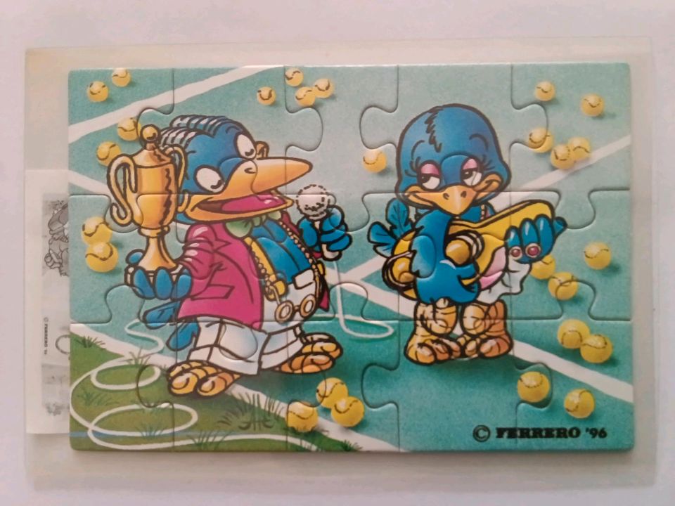 Ü-Ei Puzzle 1996 Bingo Birds komplett in Bad Frankenhausen/Kyffhäuser