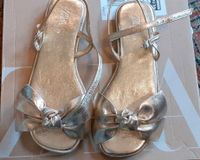 ZARA Sandalen 34 gold NEU! TOP Dresden - Innere Altstadt Vorschau