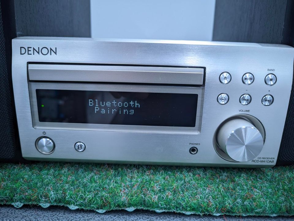 DENON D-M41DAB silber HiFi-System mit CD und Bluetooth in Singen