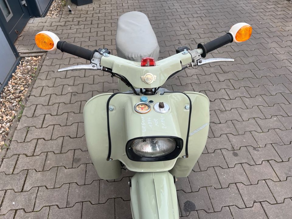 Simson Schwalbe KR51/1 KR51 1974 RESTAURIERT Moped Mofa D129 in Osterweddingen