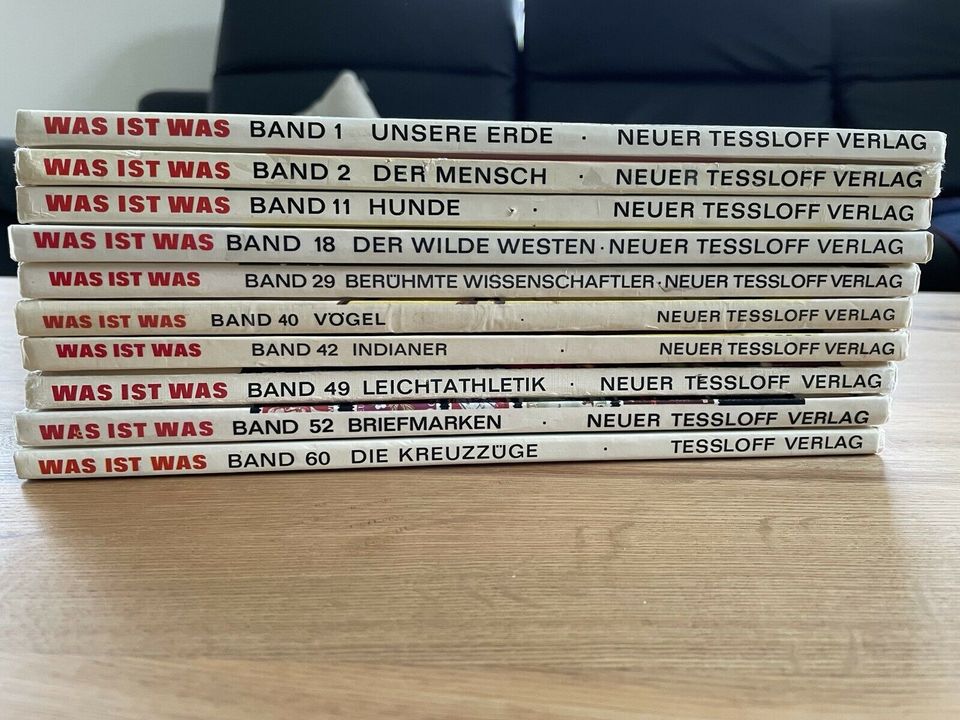 "Was ist Was" 10 Bücher Vintage mind. 40 Jahre alt in Adendorf