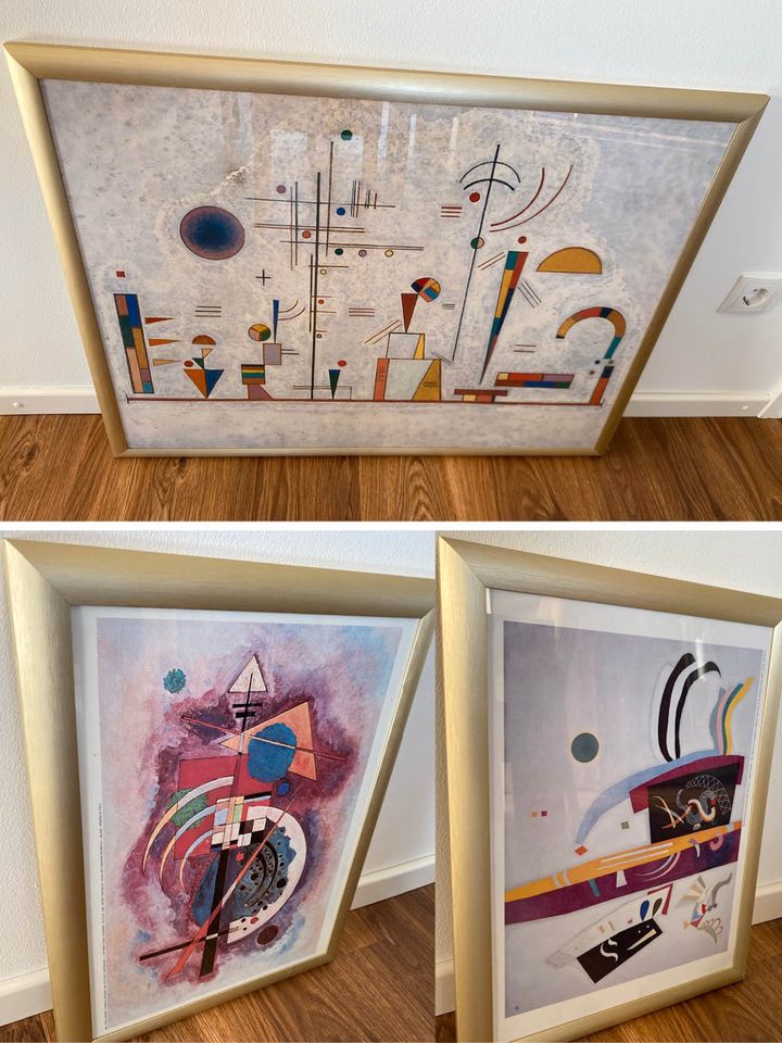 Wassily Kaminski Bilder 3-Set 85x65 und 45x35 cm in Niedersachsen -  Harsefeld | eBay Kleinanzeigen ist jetzt Kleinanzeigen