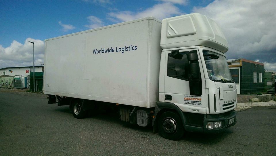 LKW Iveco Eurocargo 7,49t Koffer / Hebebühne / Luftfederung in Weinolsheim