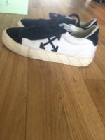 OFF-WHITE Low Vulcanized Canvas/Suede White/Navy Blue Gr.39 Berlin - Neukölln Vorschau