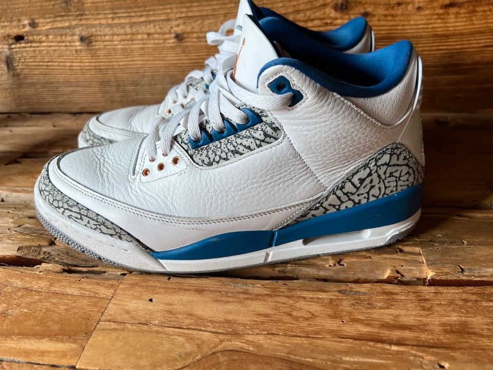 Nike Jordan 3 Retro Wizards Herren Größe 42,5 in Germering