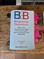 Buch BGB 92. Auflage Studium 2023/2024 Beck Verlag Bayern - Hallbergmoos Vorschau