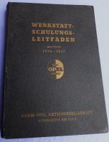Antikes Opel Werkstatthandbuch Schulungsleitfaden 1934 - 1937 Niedersachsen - Wedemark Vorschau