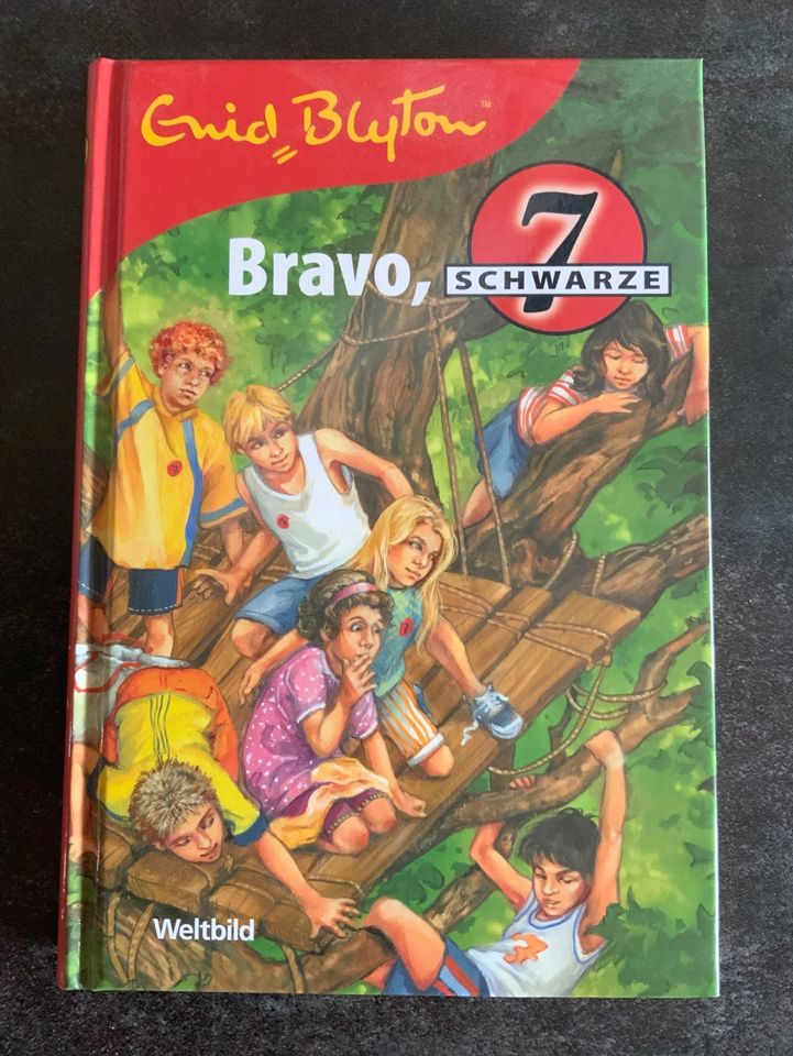 3 Bücher „Schwarze Sieben“ von Enid Blyton / Band 1 - 3 in Kreuztal