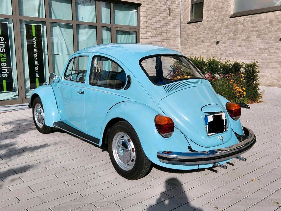 VW Käfer 1200 Sparkäfer 50 Jahre alt. Oldtimer in Erwitte