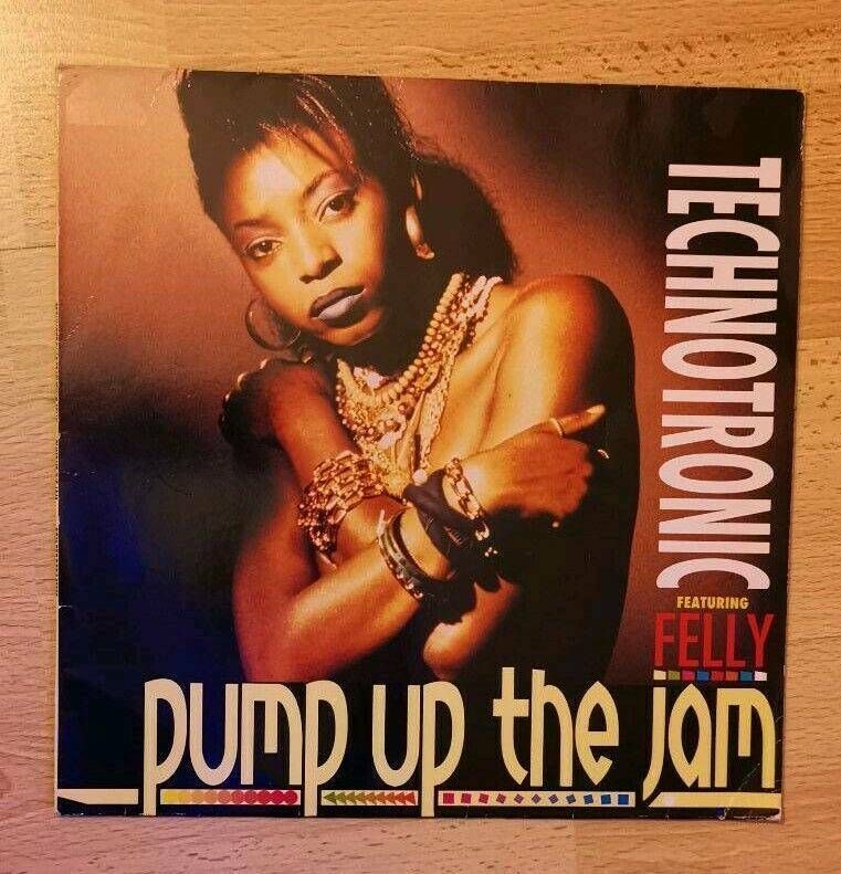 Schallplatte, Vinyl, Maxi Single, Technotronic, Pump Up The Jam in Nienhagen