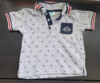 Graues Poloshirt mit Ankern Gr. 92 Berlin - Köpenick Vorschau