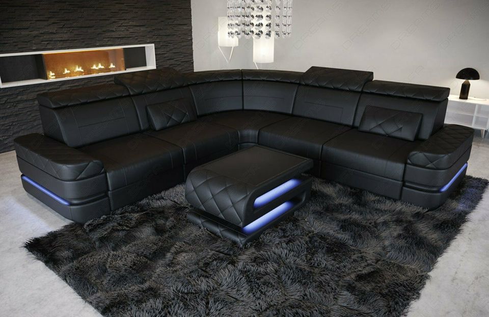 Leder Ecksofa Positano L Form Luxus Designer Sofa LED Eckcouch in Berlin -  Treptow | eBay Kleinanzeigen ist jetzt Kleinanzeigen