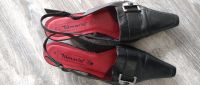 Tamaris Sling Pumps/ Sandalette Leder Sachsen-Anhalt - Naumburg (Saale) Vorschau