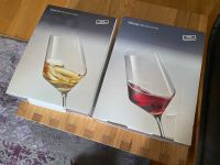 Zwiesel moderne Rotwein & Weißwein Gläser je 2er Set in OVP Nordrhein-Westfalen - Neuss Vorschau