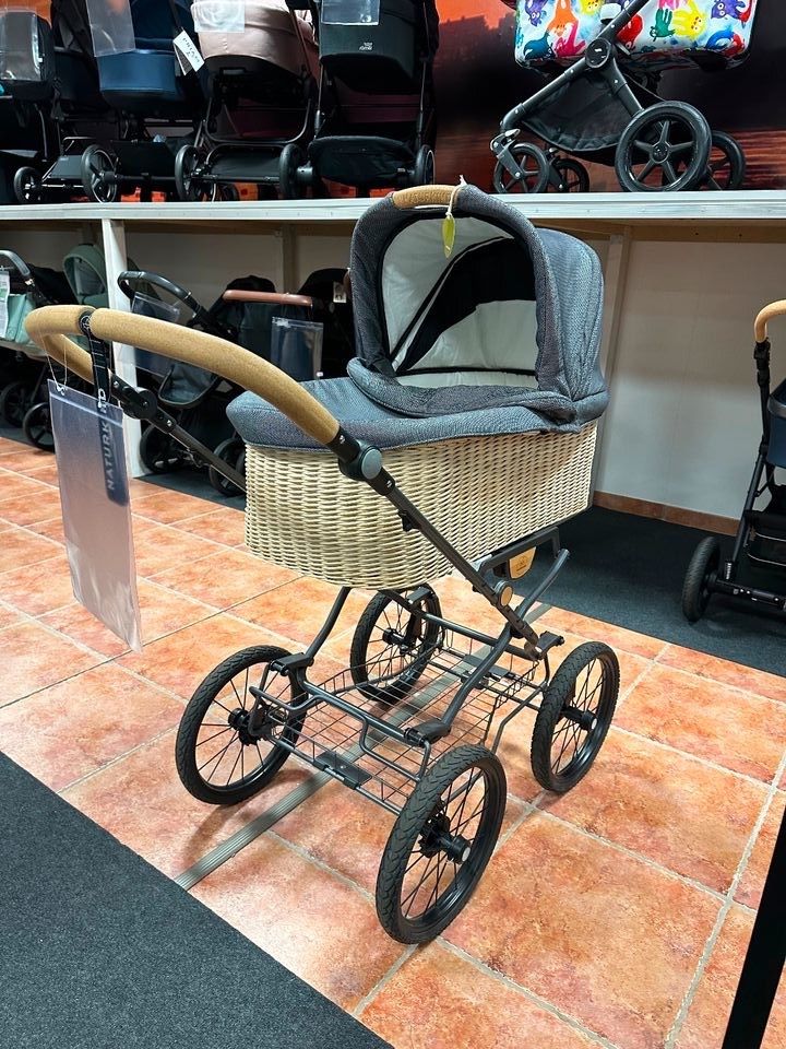 NEU - Naturkind IDA 2024 Korb Kombi-Kinderwagen - XXL-Set - NEU - FIRLEFANZ in Hohenwarsleben