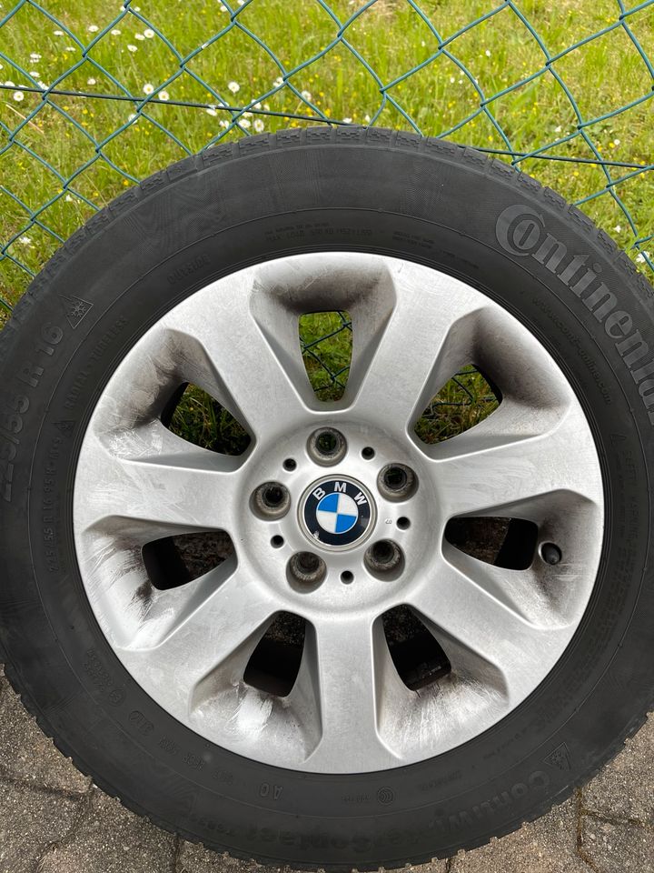 BMW 5er original Alu Felgen/Reifen 225/55 R16 in Abenberg