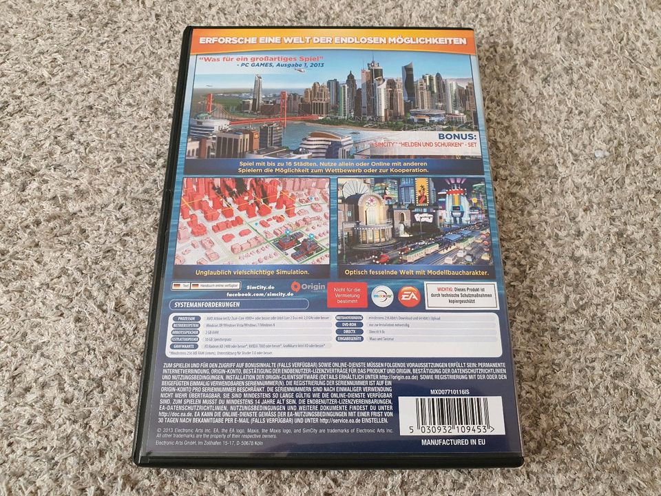 PC Spiel SimCity Sim City Limited Edition in Weingarten