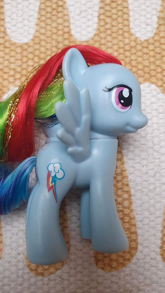 Original my little pony g4 rainbow dash tinsel Glanz in Biebelnheim