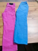 Jeanshose Cordhose s.Oliver Kids 110 pink blau Blumen Sachsen - Radeberg Vorschau