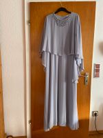 Abendkleid Maxikleid Ballkleid Langarm Gr 52 grau Glitzer Strass Nordrhein-Westfalen - Niederkassel Vorschau