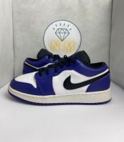 ✅Nike Jordan 1 Low GS Court Purple White (Lila) 38,5 / 6Y Sneaker Sachsen - Treuen Vorschau